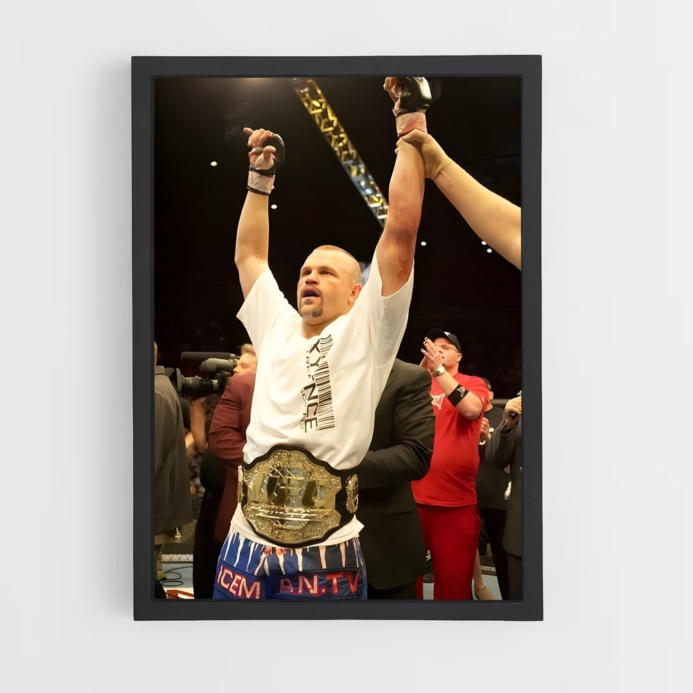 Poster Chuck liddell – affiche MMA (vue 2)